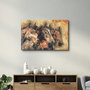 Wallity Pintura Decorativa de Vidrio Templado 46 x 72 cm